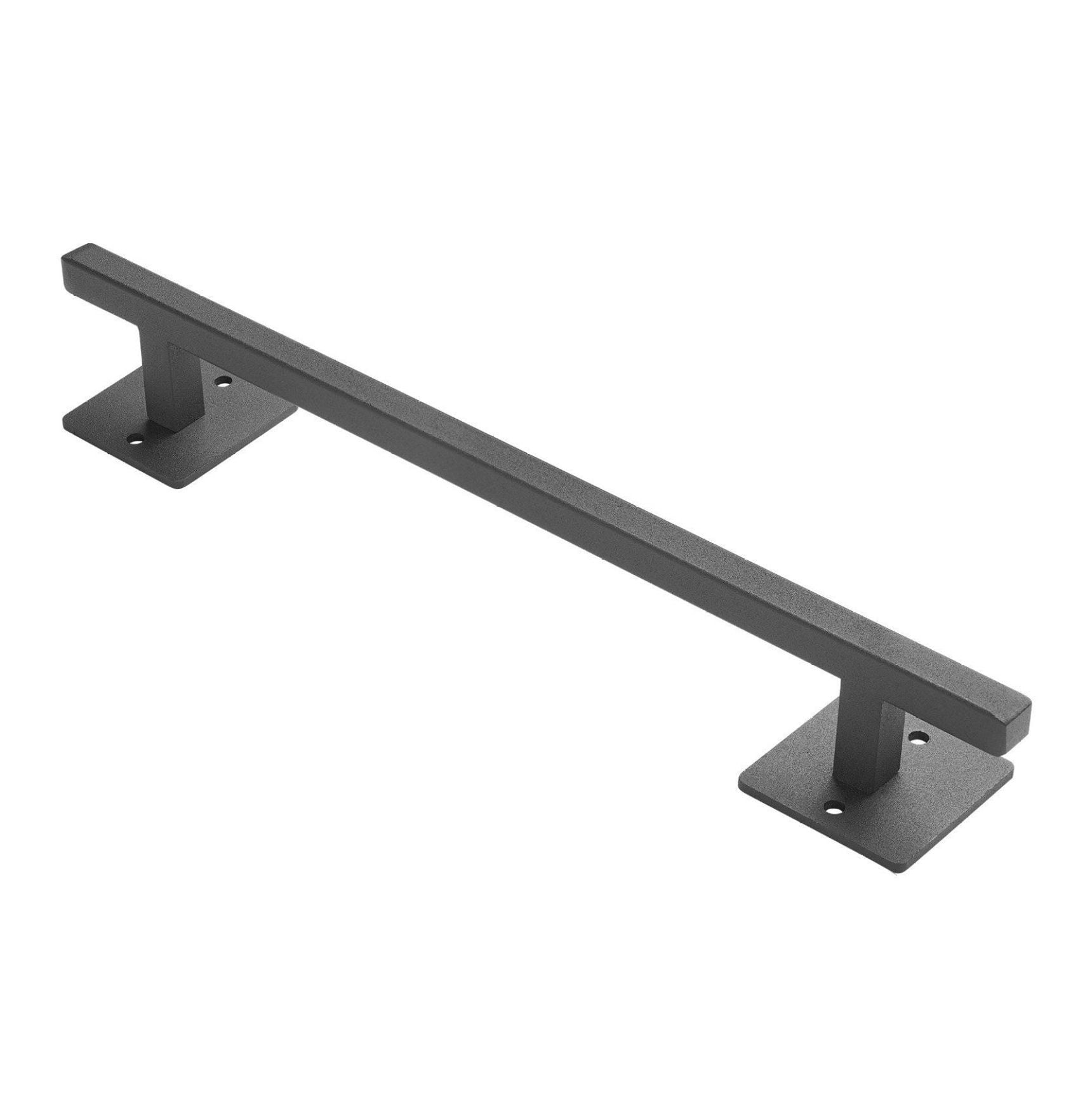 Barn Door Handle 12.6 inch, Rustic Gate Pull, Heavy Duty Carbon Steel Fence Handle, Indoor Outdoor Door Hardware, Garden Shed Gate Latch Replacement