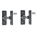 Barn Door Lock Hardware, 90 Degree Heavy Duty Gate Latches Flip Latch
