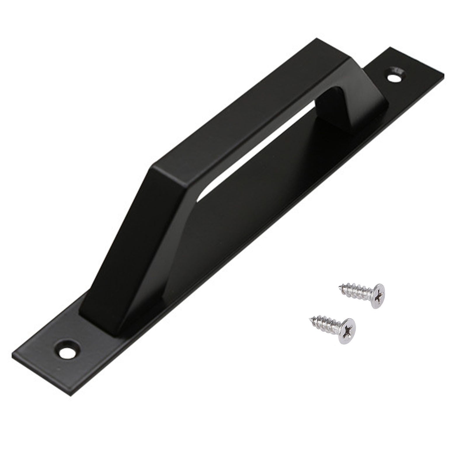 SELEWARE Barn Door Pull Handle Set - 4 Pack Wooden Handles For Sliding Doors, Gates, & Safety Rails