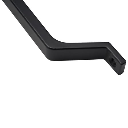 Barn Door Pulling Handle Aluminum Alloy Pulling Heavy Duty Black Iron Hot Bed Sliding Gate Shed Garage Smooth Edges Hardware