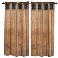 thumbnail image 1 of Barn Door Retro Curtains For Living Room Kitchen Curtain Bedroom Decorative Window Treatments Home Essentials Drapes, 1 of 6