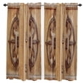 thumbnail image 1 of Barn Door Retro Curtains For Living Room Kitchen Curtain Bedroom Decorative Window Treatments Home Essentials Drapes, 1 of 6