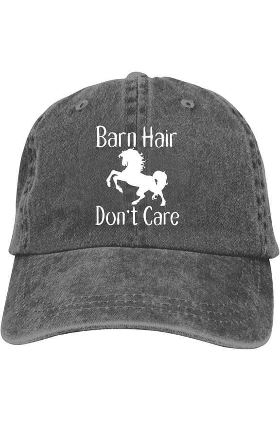 Barn Hair Don't Care1 Baseball Cap Vintage Adjustable Washed Hats Cowboy Hats Denim Dad Hat for Men Women Boy Girl