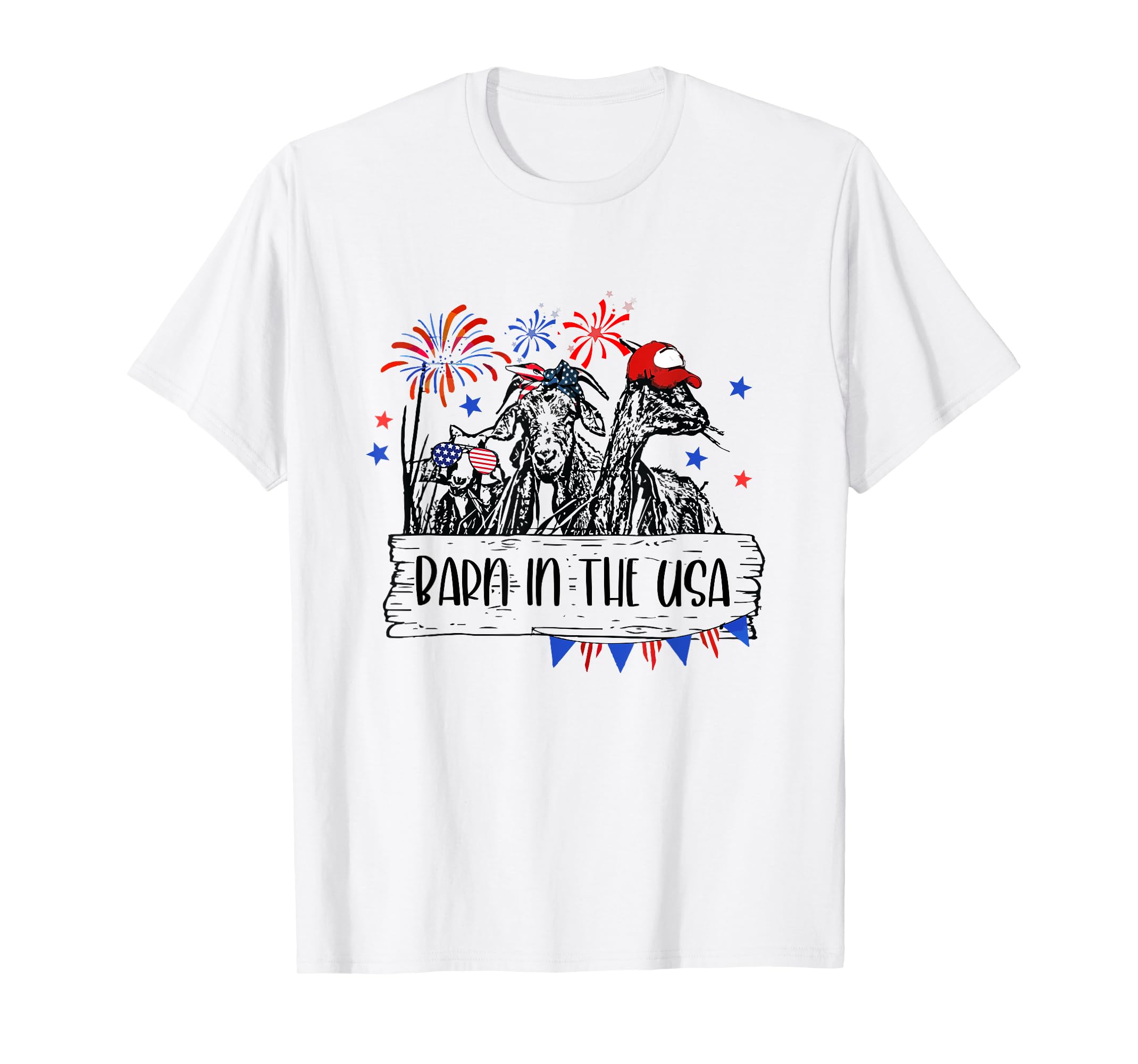 Barn In The USA 4th Of July Country Farm Life Southern Girl TShirt