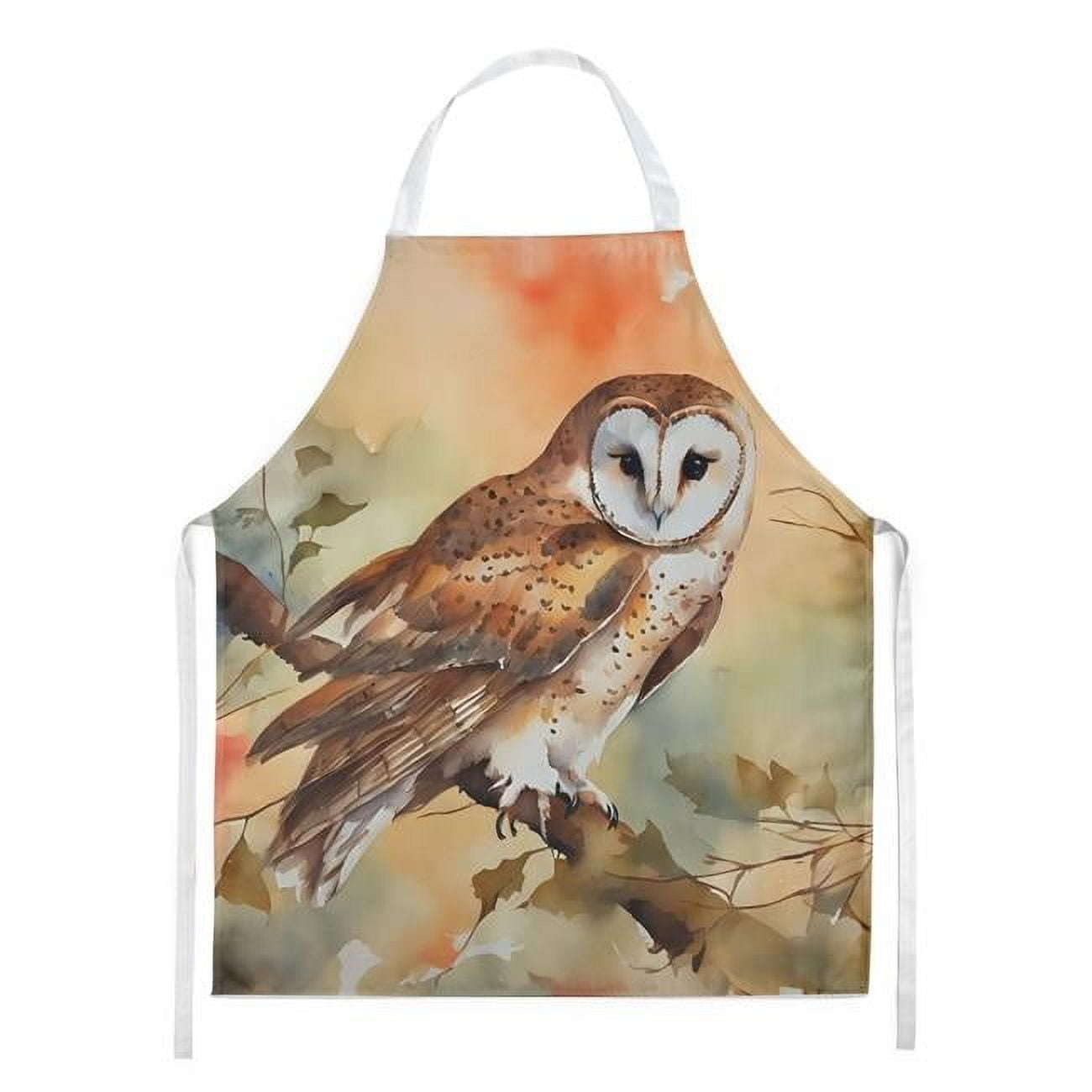 Barn Owl Apron 27 in x 30 in