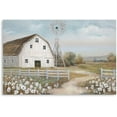 thumbnail image 1 of Barn Prints Farmhouse Old Barn Wall Art Barn Painting Barn and Flowers Wall Decor Rustic Bedroom Wall Decor Farmhouse Barn Windmills Art for Bathroom Bedroom Living Room Framed Ready to Hang16x 12, 1 of 6