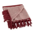 thumbnail image 1 of Barn Red Urban Cityscape Border Throw, 1 of 3