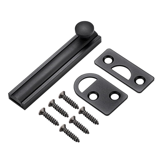 Barn Slide Bolt Door Latch Lock Brass Bathroom Home Security Hardware With Screw Anti Theft Windows Door Sliding Bolts Latch