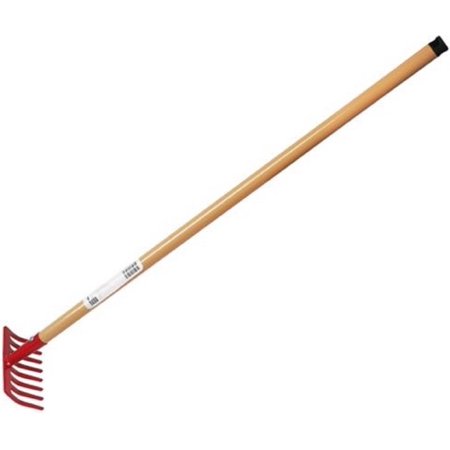 Barn Star 2.95'' Steel Bow Rake with Steel Handle