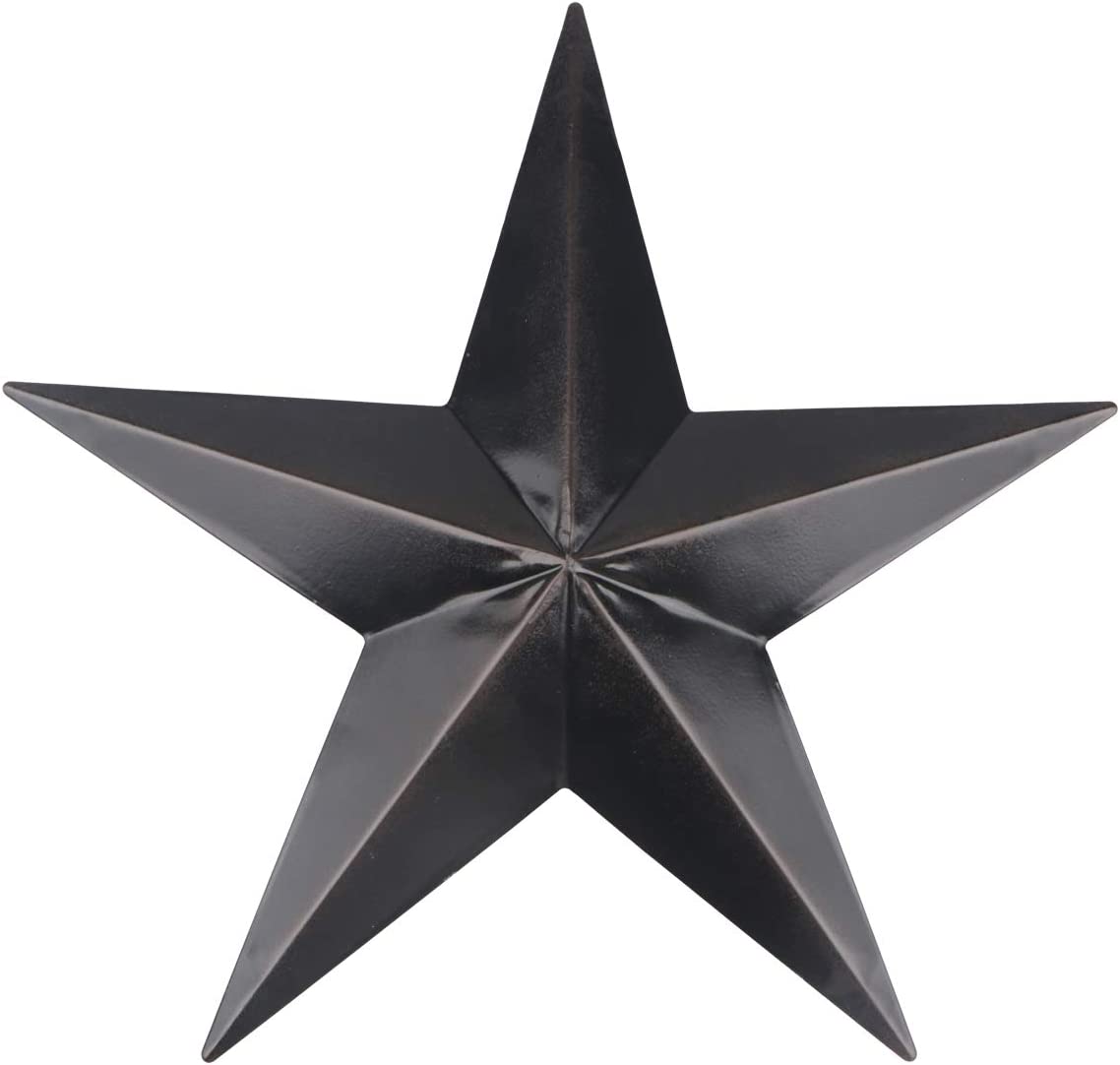 black star wall decor