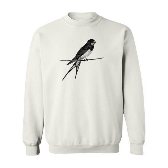 Barn Swallow Sketch Sweatshirt Women -Image by Shutterstock, Female Large