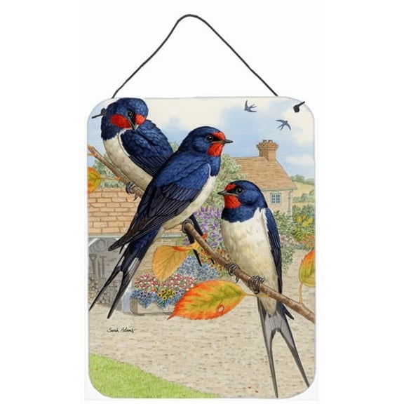 Barn Swallows Wall and Door Hanging Prints