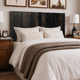 thumbnail image 1 of Barn Walls Solid Wood Headboard, California King Size - Black Barrel, 1 of 9