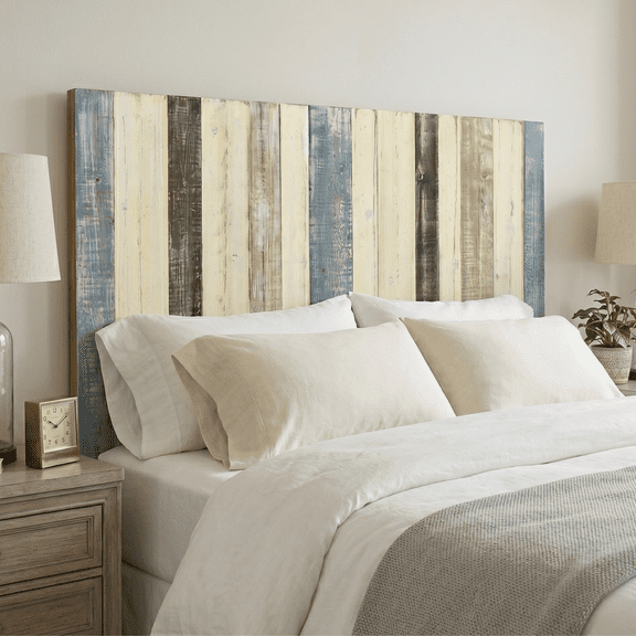 Barn Walls Solid Wood Headboard, Queen Size Farmhouse Heritage