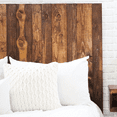 thumbnail image 1 of Barn Walls Foxy Brown Headboard Stain, Country Design, Solid Wood Headboard, Floating Panels, Wall Mount, Adjustable Height, Easy Assembly, Twin Size, 1 of 10