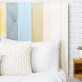 thumbnail image 1 of Barn Walls Sunrise Mix Signature Design, Multicolored Solid Wood Headboard, Floating Panels, Wall Mount, Adjustable Height, Easy Assembly, King Size, 1 of 10