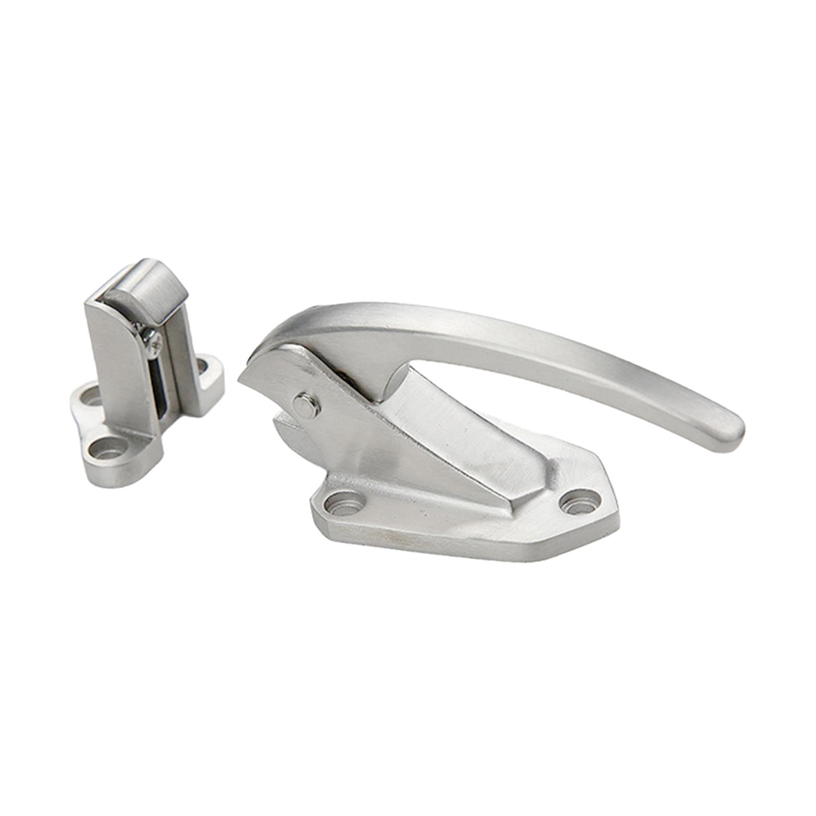 Barn Warehouse Cold Storage Room Door Lock Oven Door Latch Walk in Handle Compact Stainless Steel for Appliance Repair