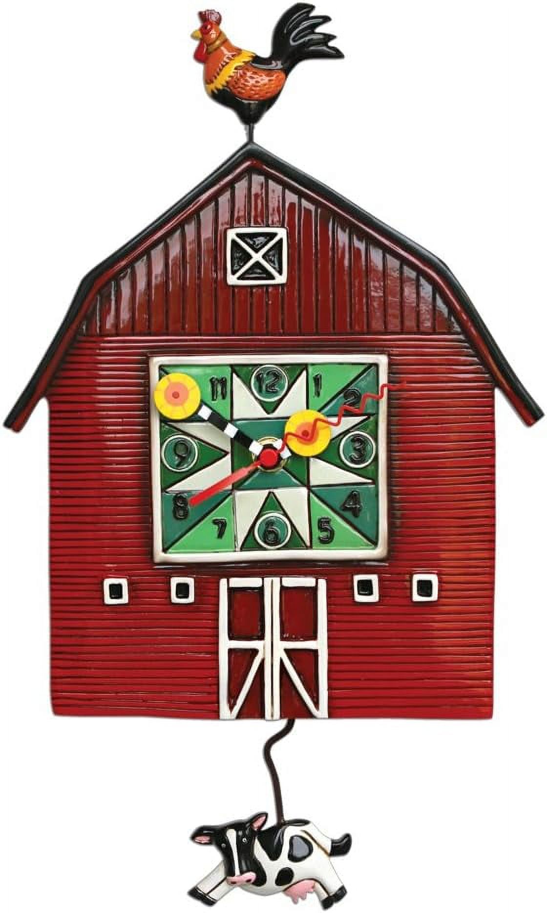 Barn Yard Pendulum Clock