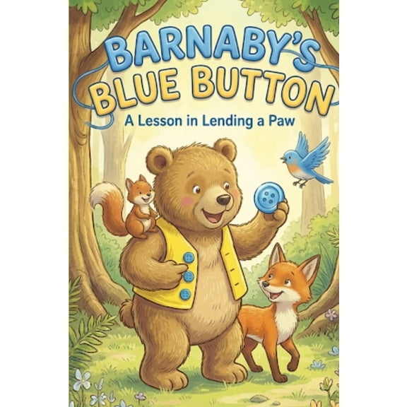 Barnaby Bear's Big Blue Button: A Children's Picture Book About Friendship, Problem Solving, and Teamwork (Ages 3-7), (Paperback)
