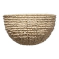 thumbnail image 1 of Jamie Young Co Barnacle Beaded Demi Lune Sconce in Natural Wood Finish, 1 of 8