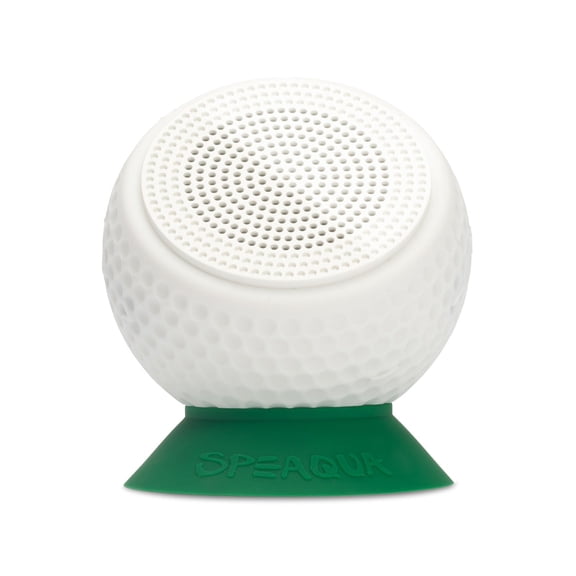 Speaqua Barnacle Pro 2.0 Waterproof Bluetooth Portable Speaker IP68 Floating, Built-In 2000 Song Storage, 4-in-1 Suction Cup Mount, Paddle Board Kayak Pool Bike Shower Speaker, Golf