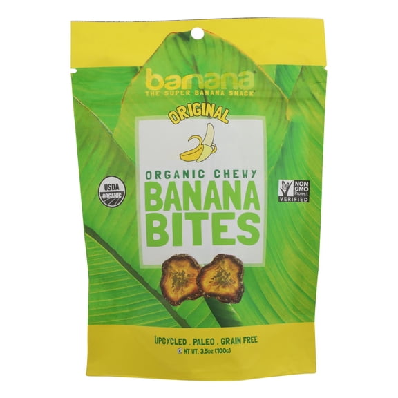 Barnana Banana Bites - Organic - Original - 3.5 oz - case of 12