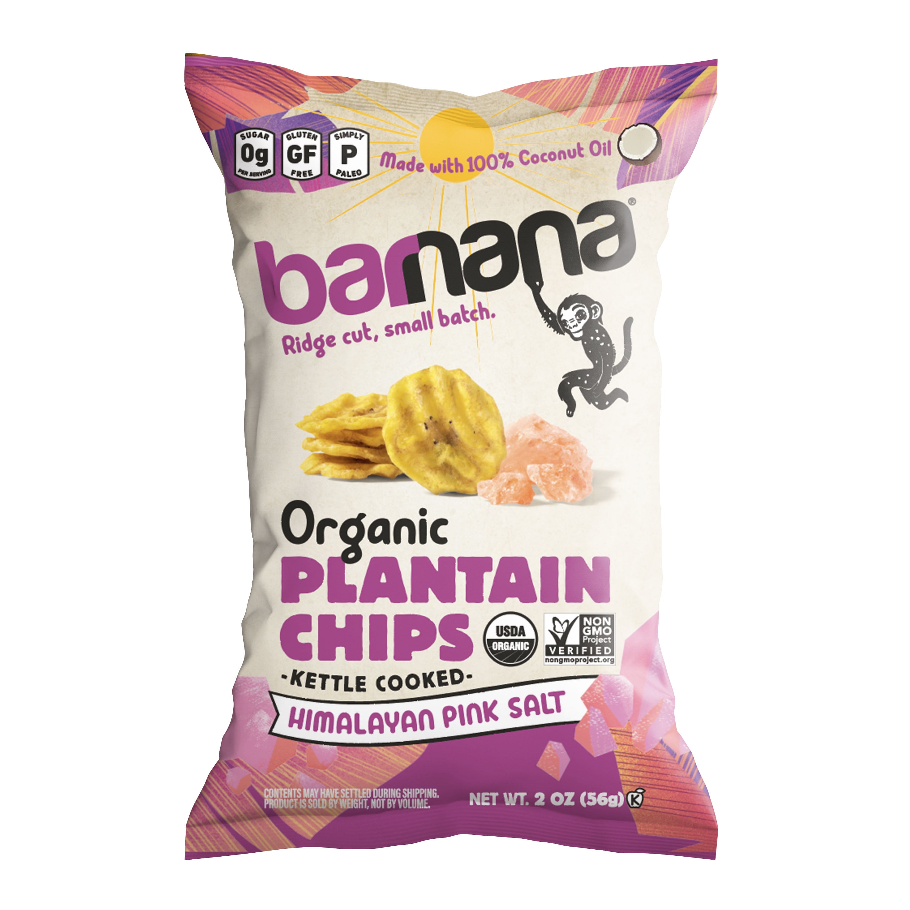 Barnana Him Pink Salt Plantain Chip 62 oz