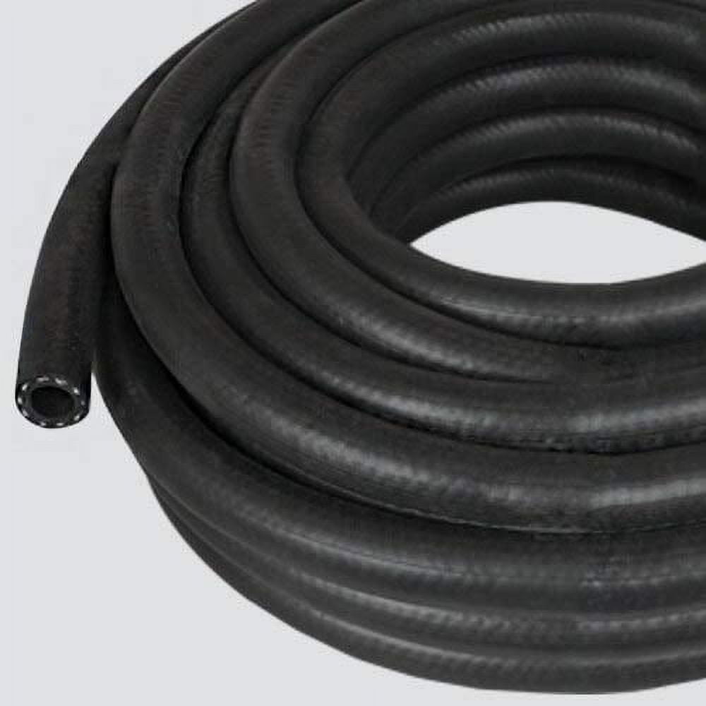 Barndoor Ag Apache 10031562 Multipurpose Hose – Black, 3/8 in. x 25 ft. Agriculture Hose with EPDM Tube, Cover, 200 PSI, Reinforced Air, Water Hose