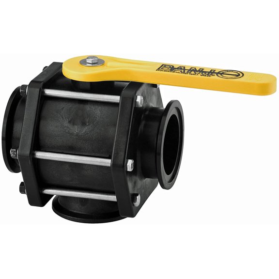 Barndoor Ag Banjo MV300BL 3" Bottom Load Manifold Flanged Valve, 3" Flanges