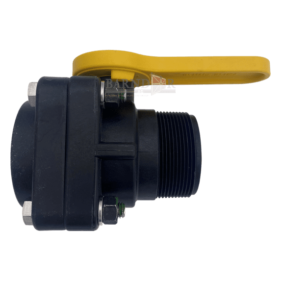 Barndoor Ag Banjo VSMT200 2" Stubby Valve, Male NPT x Female NPT