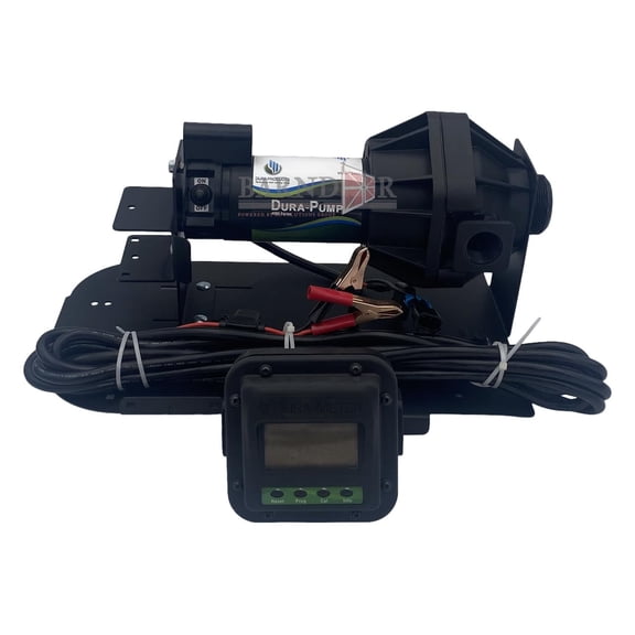 Barndoor Ag Dura-Pump Easy Caddy Meter - 12V Viton | DPEM-6318V-12, Black