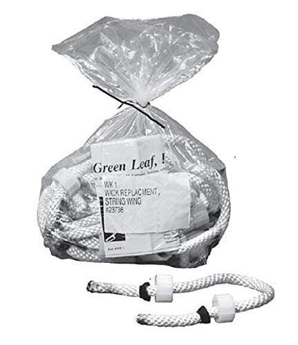 String Wing Barndoor Ag Green Leaf WK15 Wick String Wing Do-It-Yourself Kit- 15 ft ...