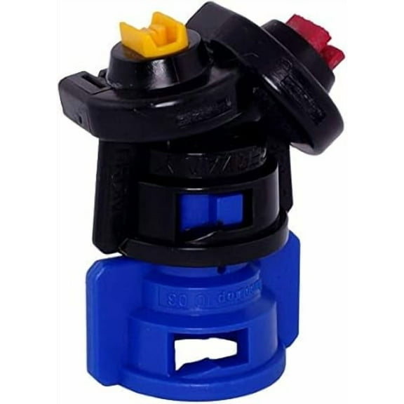 Barndoor Ag Greenleaf TADF03 TurboDrop Asymmetrical DualFan Nozzle, Blue, 20-120 psi, Wide Drift | Air Injection Nozzle