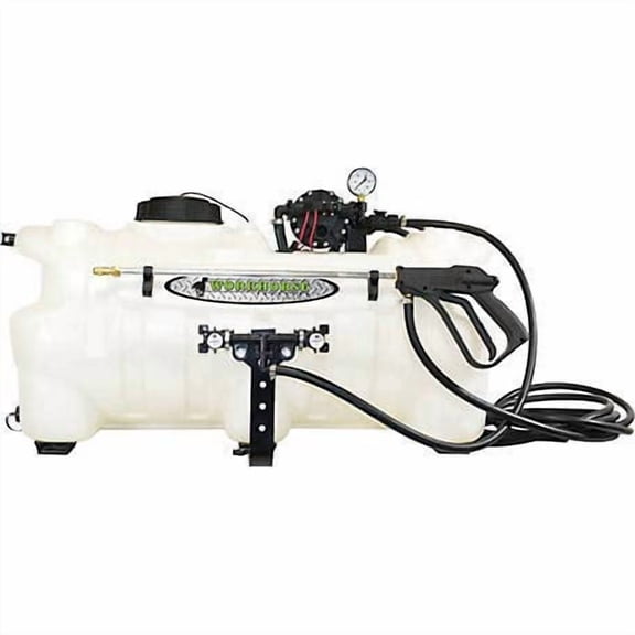 Barndoor Ag Workhorse ATV25BL 25 Gallon Boomless Sprayer Adjustable Spray Nozzle - 24 ft. Coverage ATV Sprayer