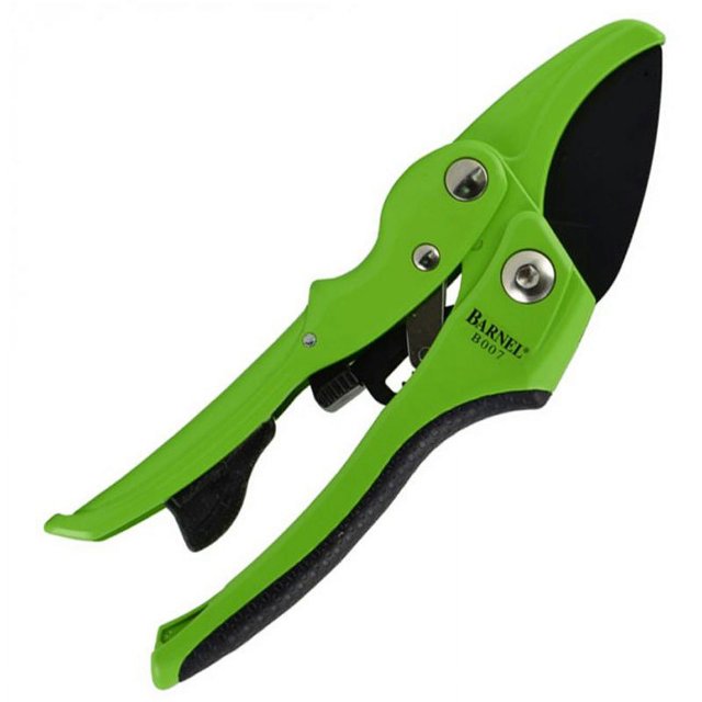 Barnel Curved Blade Aluminum Ratchet Pruner