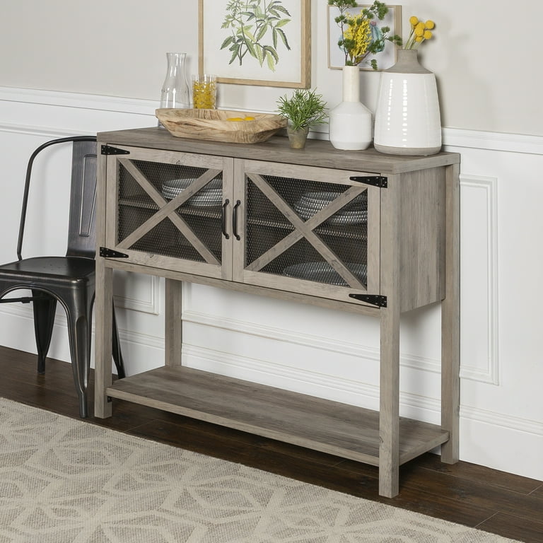 Grey wash buffet discount