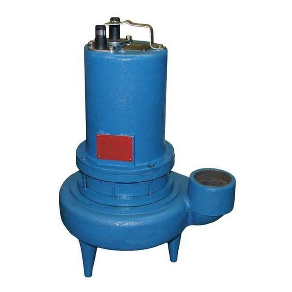 Barnes 2 HP 3" Auto Double Seal Sewage Ejector Pump 230V 3SE2024DS