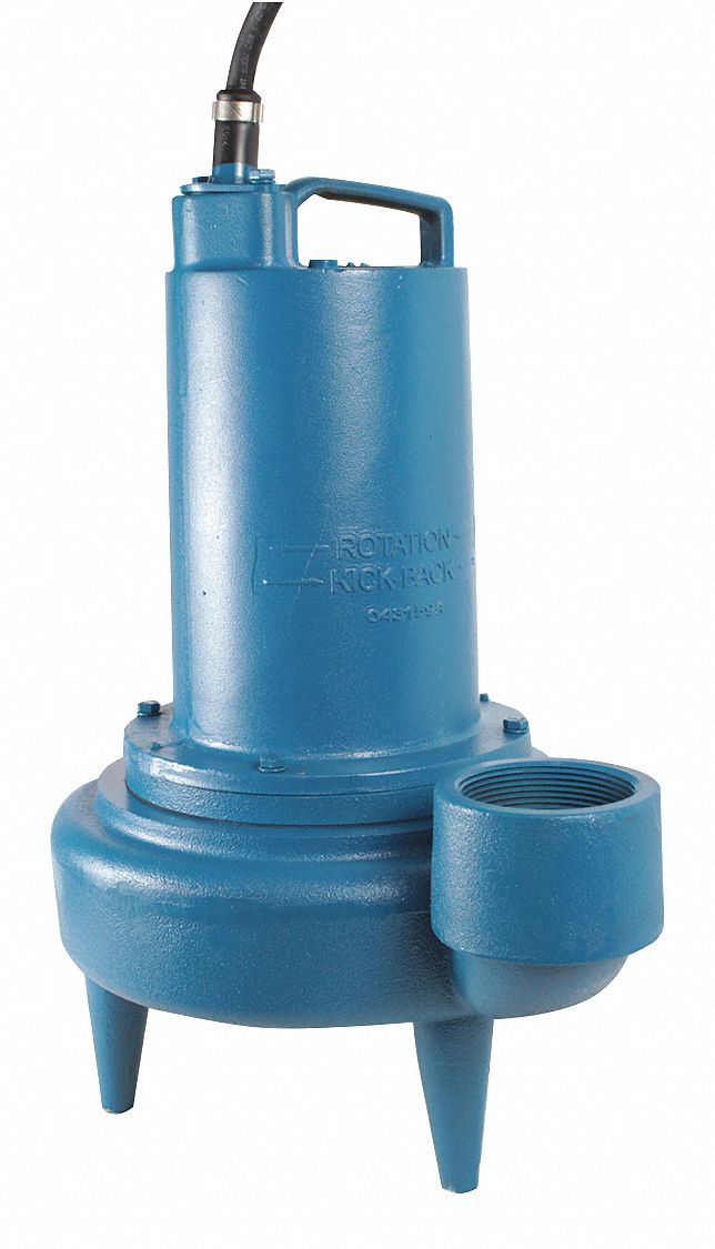 Barnes Sewage Ejector Pump,3 HP,3 Phases 133117