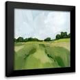 thumbnail image 1 of Barnes, Victoria 12x12 Black Modern Framed Museum Art Print Titled - Field Path II, 1 of 5