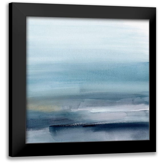 Barnes, Victoria 12x12 Black Modern Framed Museum Art Print Titled - Sea Mirage II
