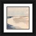 thumbnail image 1 of Barnes, Victoria 12x12 Black Ornate Wood Framed with Double Matting Museum Art Print Titled - Inky View III, 1 of 4