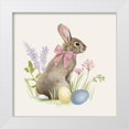 thumbnail image 1 of Barnes, Victoria 12x12 White Modern Wood Framed Museum Art Print Titled - Easter Bun I, 1 of 4