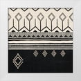 thumbnail image 1 of Barnes, Victoria 12x12 White Modern Wood Framed Museum Art Print Titled - Geo Textile Crop I, 1 of 4
