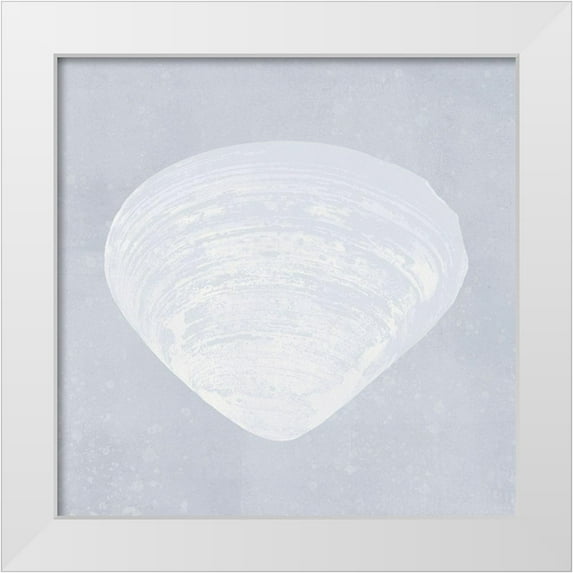 Barnes, Victoria 12x12 White Modern Wood Framed Museum Art Print Titled - Tide Pool Treasures V