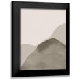 thumbnail image 1 of Barnes, Victoria 12x14 Black Modern Framed Museum Art Print Titled - Cloud Kiss I, 1 of 5