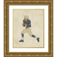 thumbnail image 1 of Barnes, Victoria 12x14 Gold Ornate Wood Framed with Double Matting Museum Art Print Titled - Sportsman III, 1 of 4