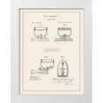thumbnail image 1 of Barnes, Victoria 12x14 White Modern Wood Framed Museum Art Print Titled - Laundry Patent I, 1 of 4