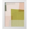 thumbnail image 1 of Barnes, Victoria 12x14 White Modern Wood Framed Museum Art Print Titled - Overlapping Planes V, 1 of 4
