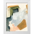 thumbnail image 1 of Barnes, Victoria 12x14 White Modern Wood Framed Museum Art Print Titled - Palette Meld I, 1 of 4