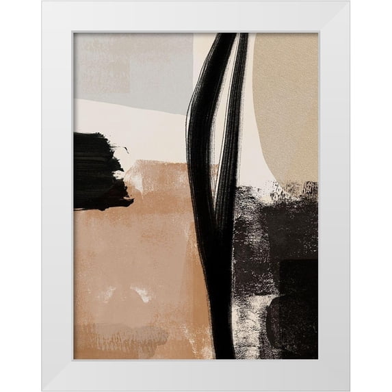 Barnes, Victoria 12x14 White Modern Wood Framed Museum Art Print Titled - Selective Arrangement I